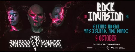 Smashing Pumpkins Live at Etihad Arena in Abu Dhabi - Coming Soon in UAE