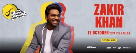 Zakir Khan Live at Coca-Cola Arena - Coming Soon in UAE
