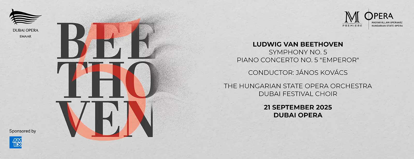 Beethoven’s The Fifths at Dubai Opera - Coming Soon in UAE