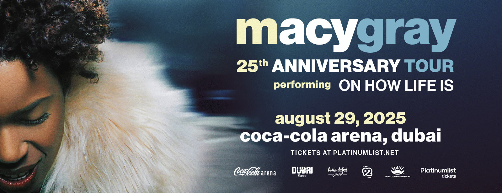 Macy Gray Live at Coca-Cola Arena - Coming Soon in UAE