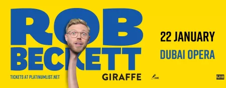 Rob Beckett Live at Dubai Opera - Coming Soon in UAE