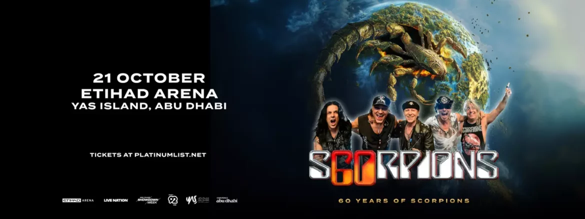  Coming Home – 60 Years of Scorpions tour Live at Etihad Arena 