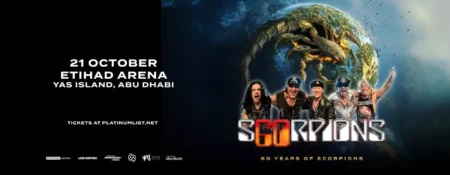 Coming Home – 60 Years of Scorpions tour Live at Etihad Arena - Coming Soon in UAE