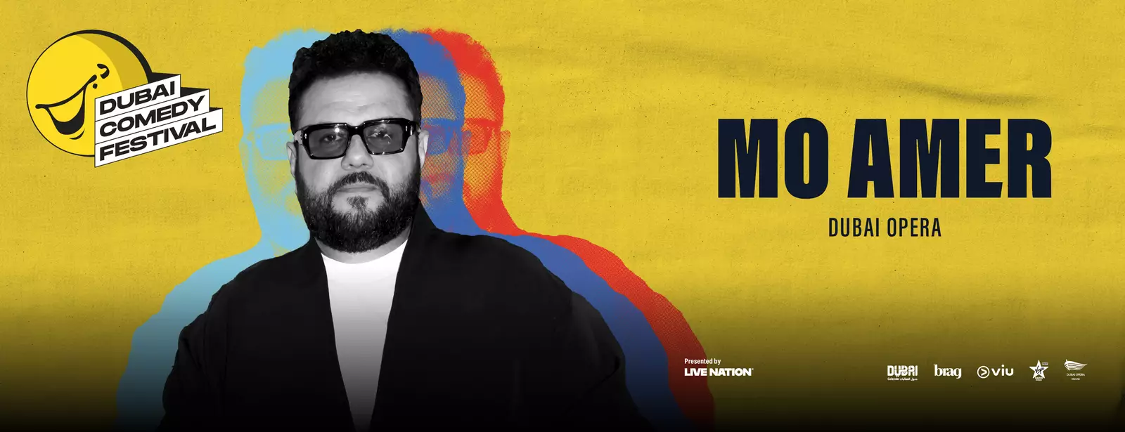 Mo Amer Live at Dubai Comedy Festival 2025 - Coming Soon in UAE
