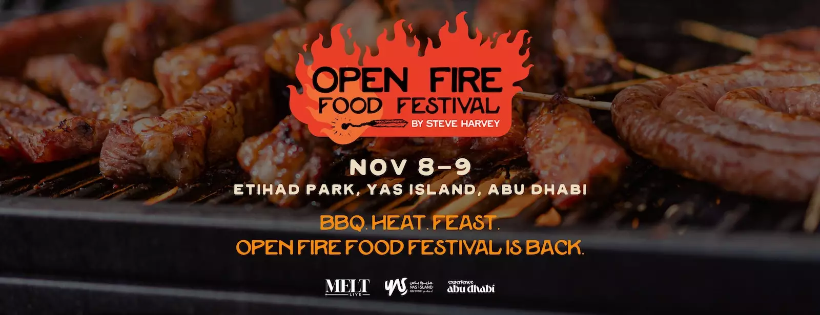 Open Fire Food Festival by Steve Harvey - Coming Soon in UAE