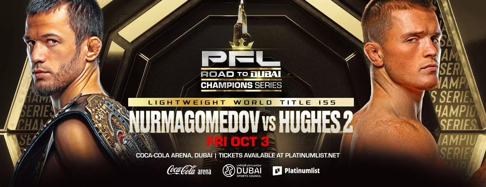 Road to Dubai: The Rematch – Nurmagomedov vs Hughes - Coming Soon in UAE