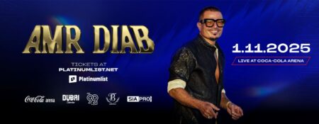 Amr Diab Live at Coca-Cola Arena - Coming Soon in UAE
