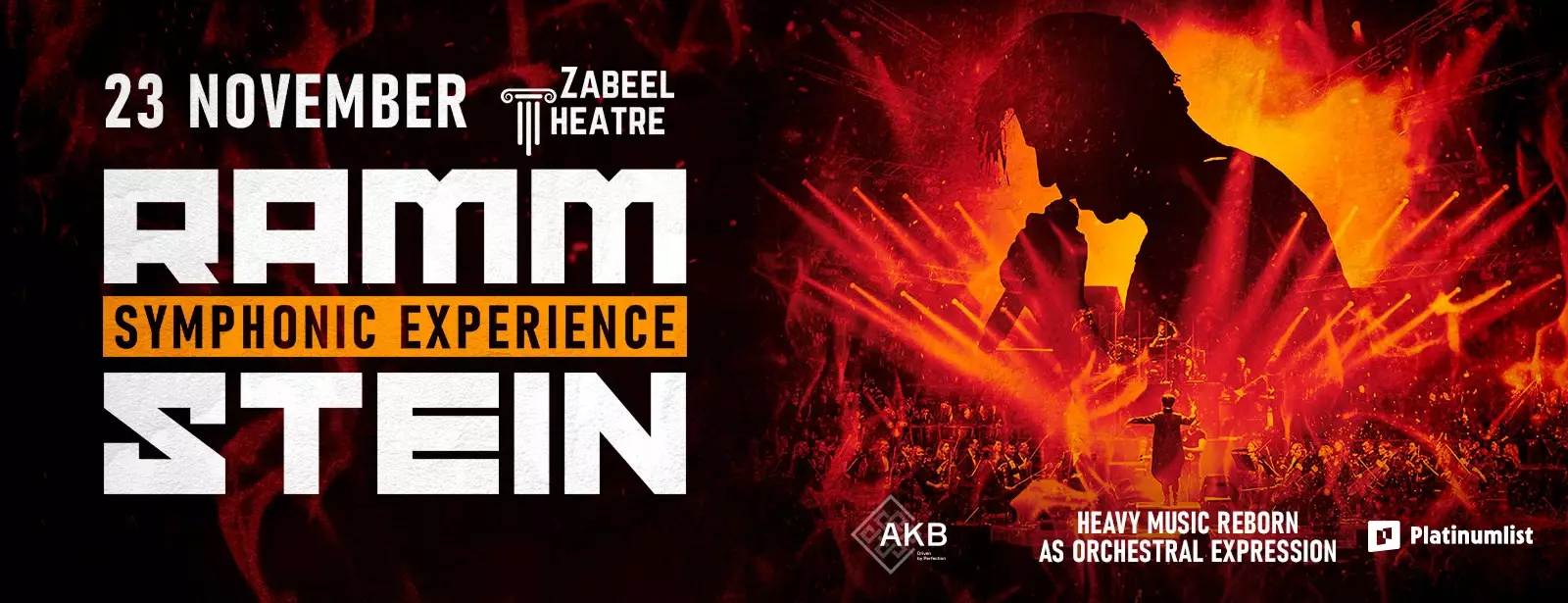 Rammstein Symphonic Experience at Zabeel Theatre in Dubai - Coming Soon in UAE