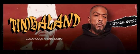 Timbaland Live in Dubai - Coming Soon in UAE