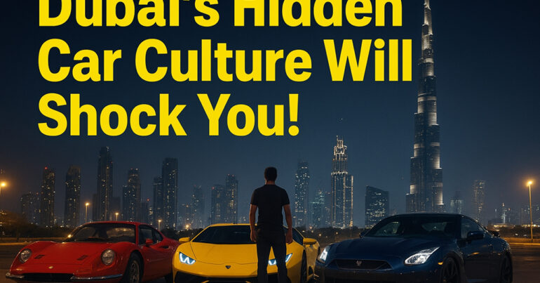 Dubai’s Hidden Car Culture Will Shock You! - Coming Soon in UAE
