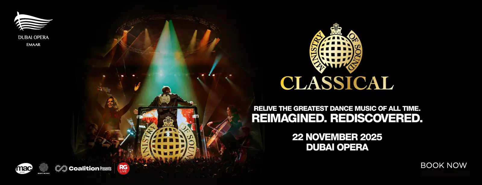 Ministry of Sound Classical at Dubai Opera - Coming Soon in UAE
