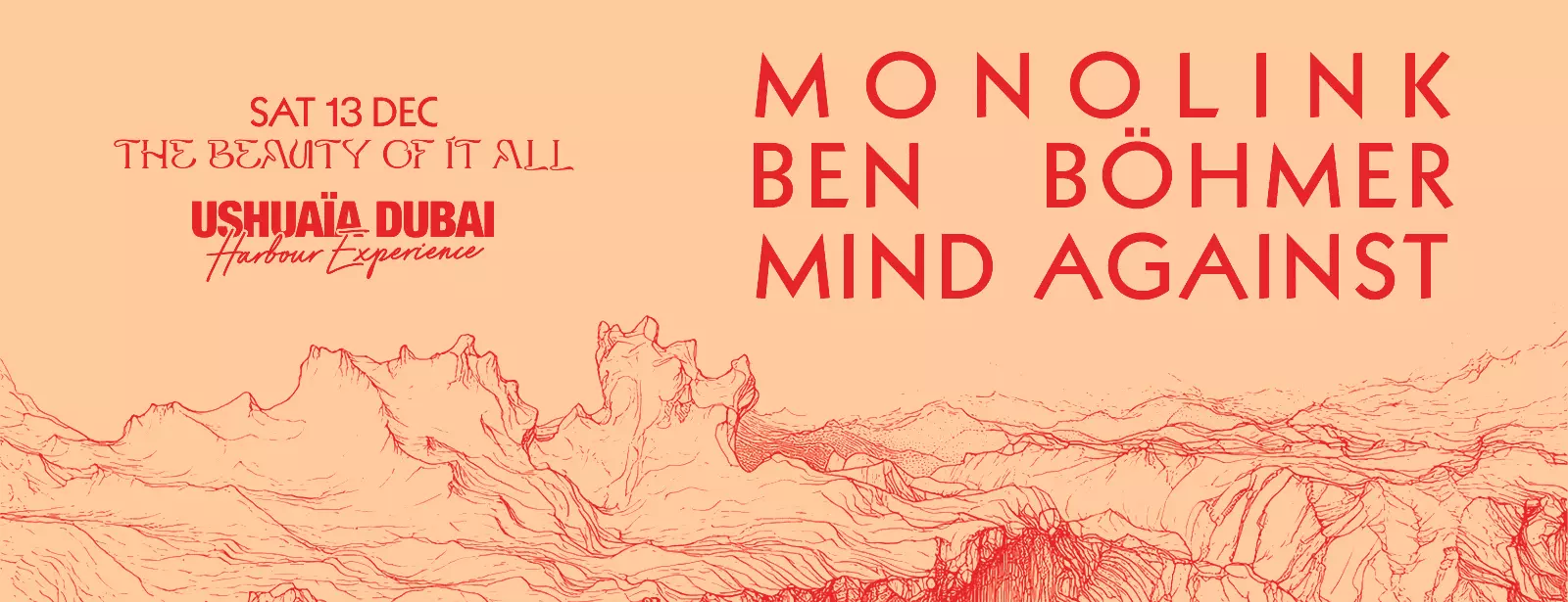 Monolink Live at Ushuaïa Dubai Harbour Experience in Dubai - Coming Soon in UAE