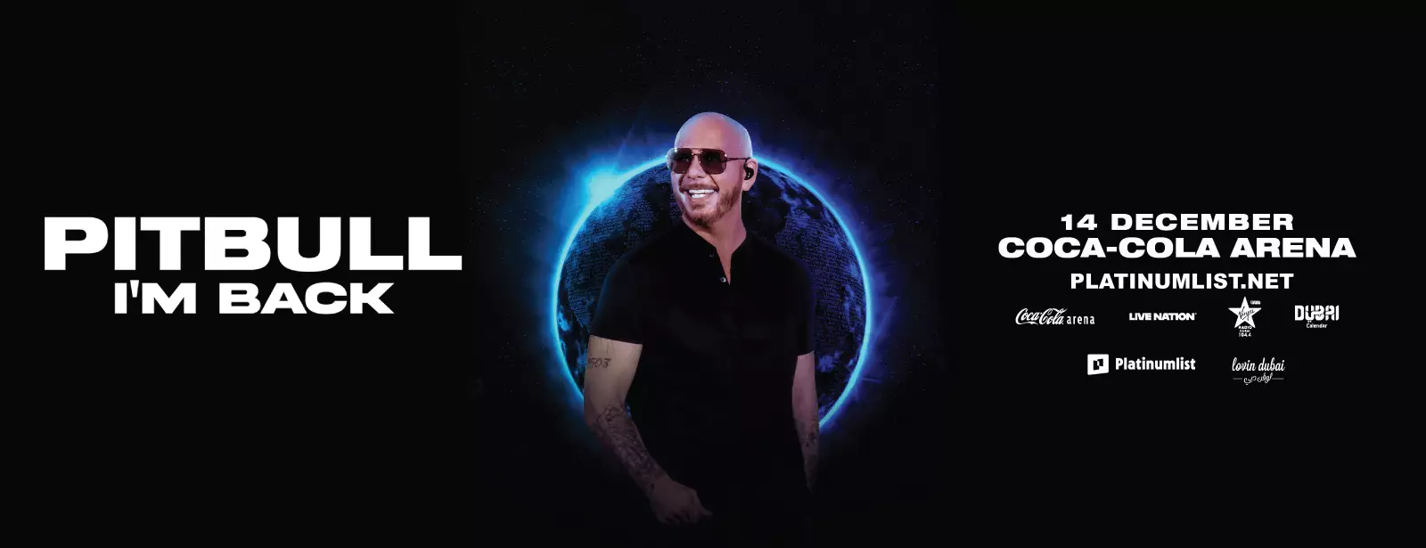 Pitbull Live at Coca-Cola Arena in Dubai - Coming Soon in UAE