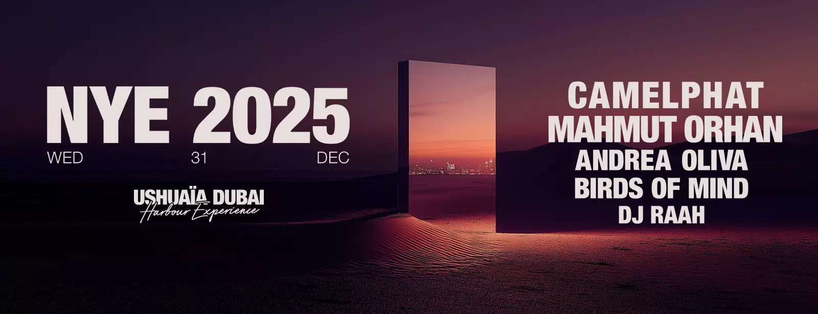 CamelPhat & Mahmut Orhan at Ushuaïa Dubai Harbour Experience - Coming Soon in UAE