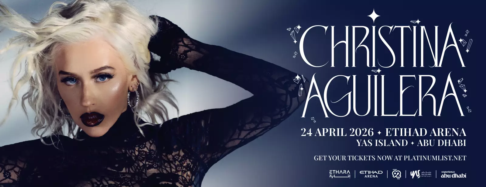 Christina Aguilera Live in Abu Dhabi - Coming Soon in UAE