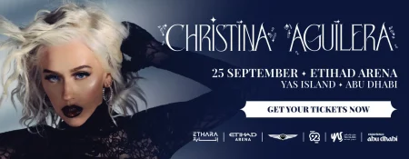 Christina Aguilera Live in Abu Dhabi - Coming Soon in UAE