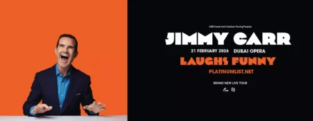 Jimmy Carr ‘Laughs Funny’ Live at Dubai Opera - Coming Soon in UAE