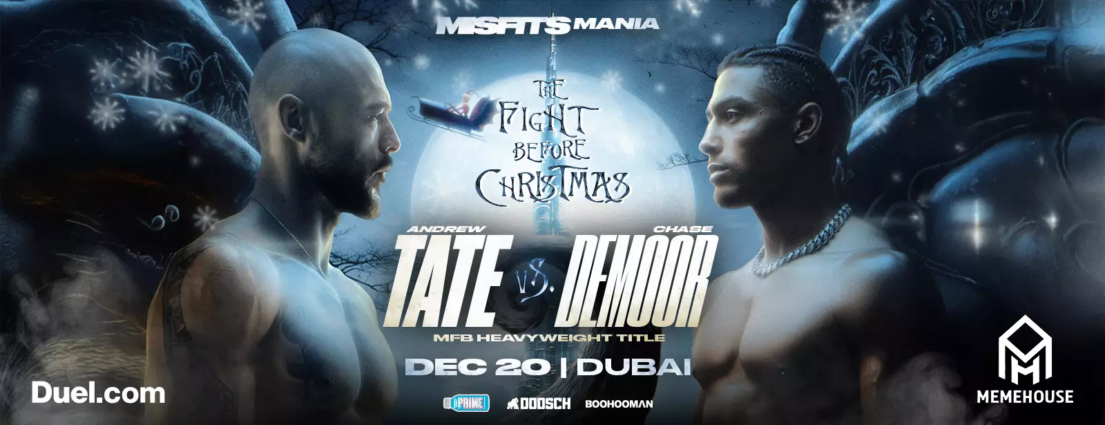 Misfits Boxing – The Fight Before Christmas in Dubai - Coming Soon in UAE