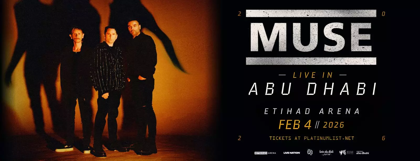 Muse Live in Abu Dhabi - Coming Soon in UAE