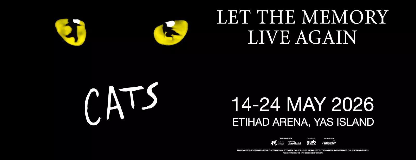 Cats The Musical in Abu Dhabi - Coming Soon in UAE