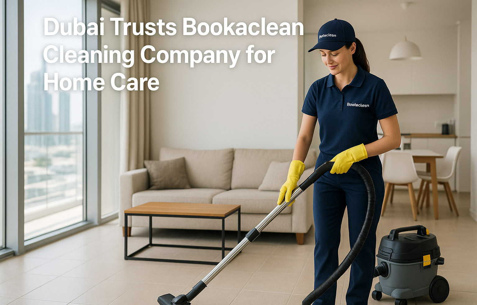 Dubai Trusts Bookaclean Cleaning Company for Home Care - Coming Soon in UAE