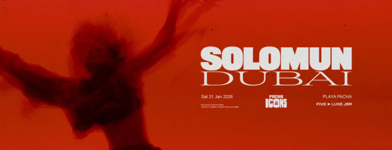 Solomun Live at Pacha Icons in Dubai - Coming Soon in UAE
