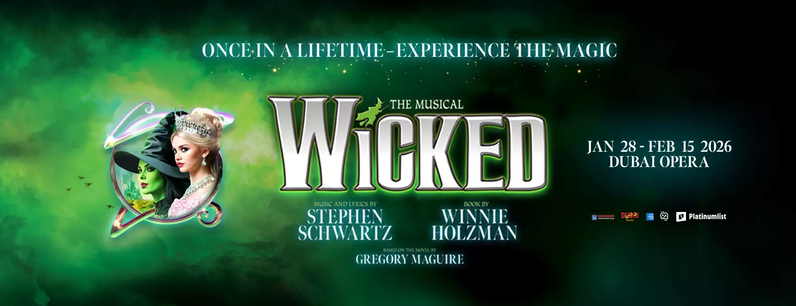 Wicked The Musical at Dubai Opera - Coming Soon in UAE