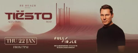 Tiesto at Be Beach Dubai - Coming Soon in UAE