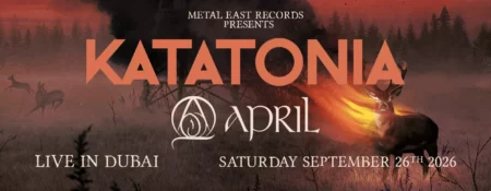 Katatonia Live in Dubai - Coming Soon in UAE