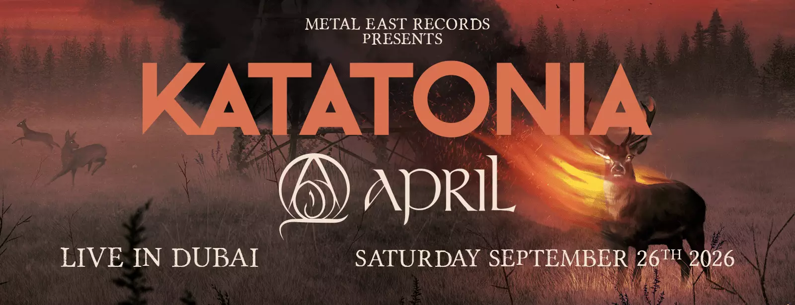 Katatonia Live in Dubai - Coming Soon in UAE