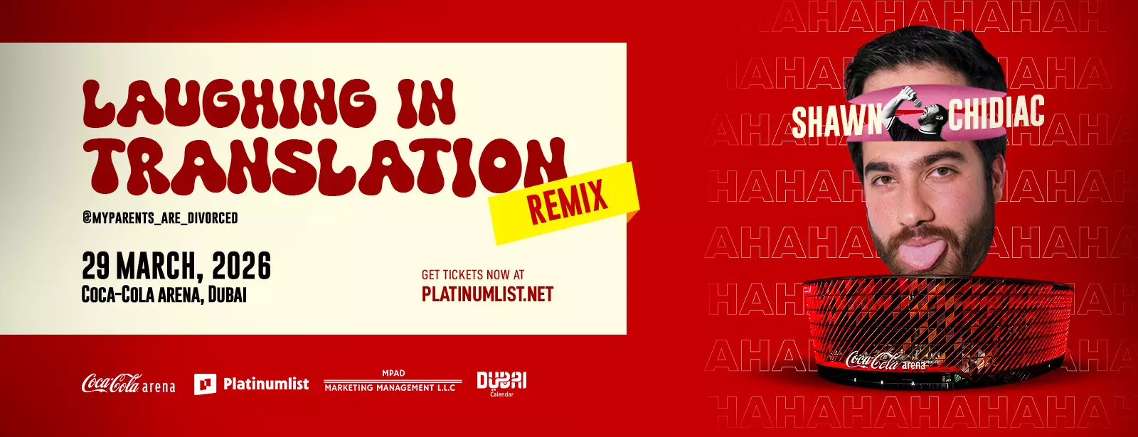 Shawn Chidiac Live – Laughing in Translation Remix in Dubai - Coming Soon in UAE