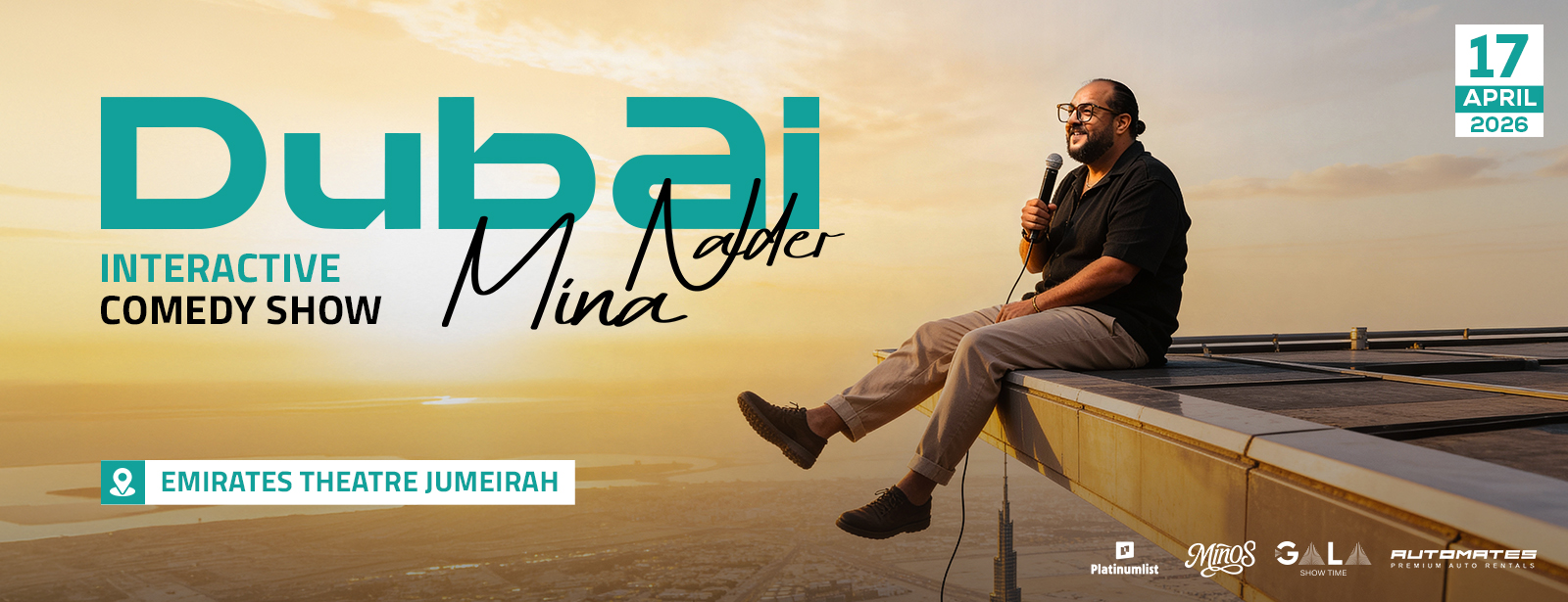 Mina Nader Live in Dubai - Coming Soon in UAE