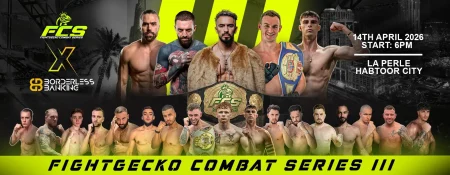 Fightgecko Combat Series 3 - Coming Soon in UAE