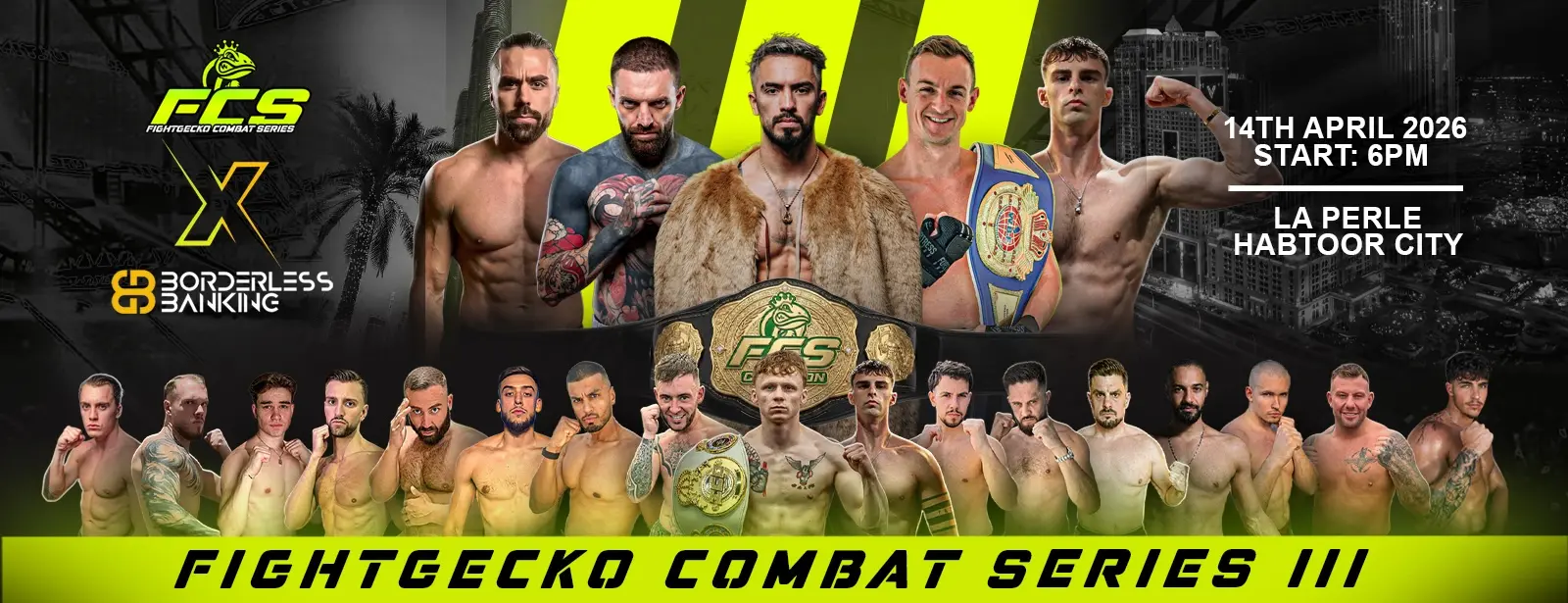 Fightgecko Combat Series 3 - Coming Soon in UAE