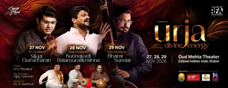 URJA – Divine Energy at Oud Mehta Theater in Dubai - Coming Soon in UAE