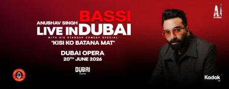 Bassi Live in Dubai – Kisi ko Batana Mat - Coming Soon in UAE