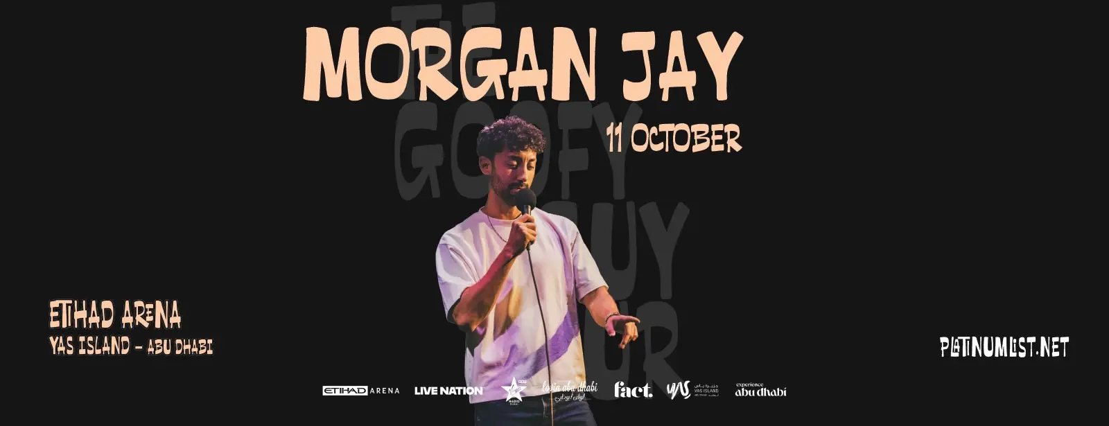 Morgan Jay – The Goofy Guy Tour in Abu Dhabi - Coming Soon in UAE