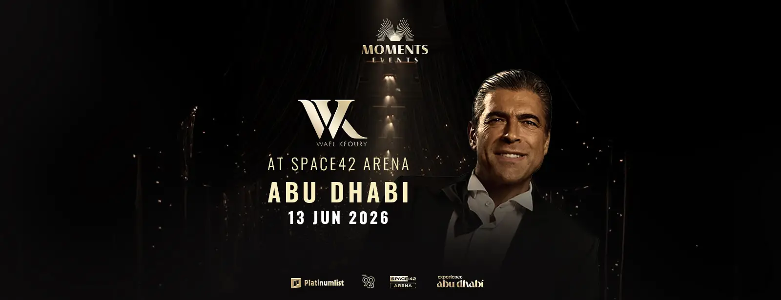 Wael Kfoury Live at Space42 Arena in Abu Dhabi - Coming Soon in UAE