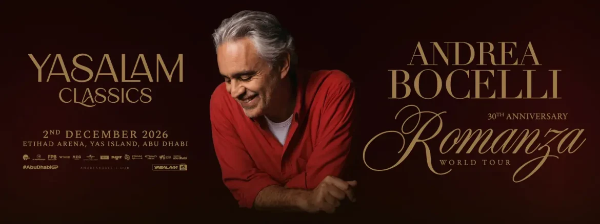Andrea Bocelli Live in Abu Dhabi 