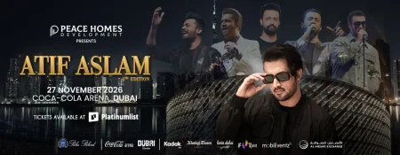 Atif Aslam Live in Dubai - Coming Soon in UAE