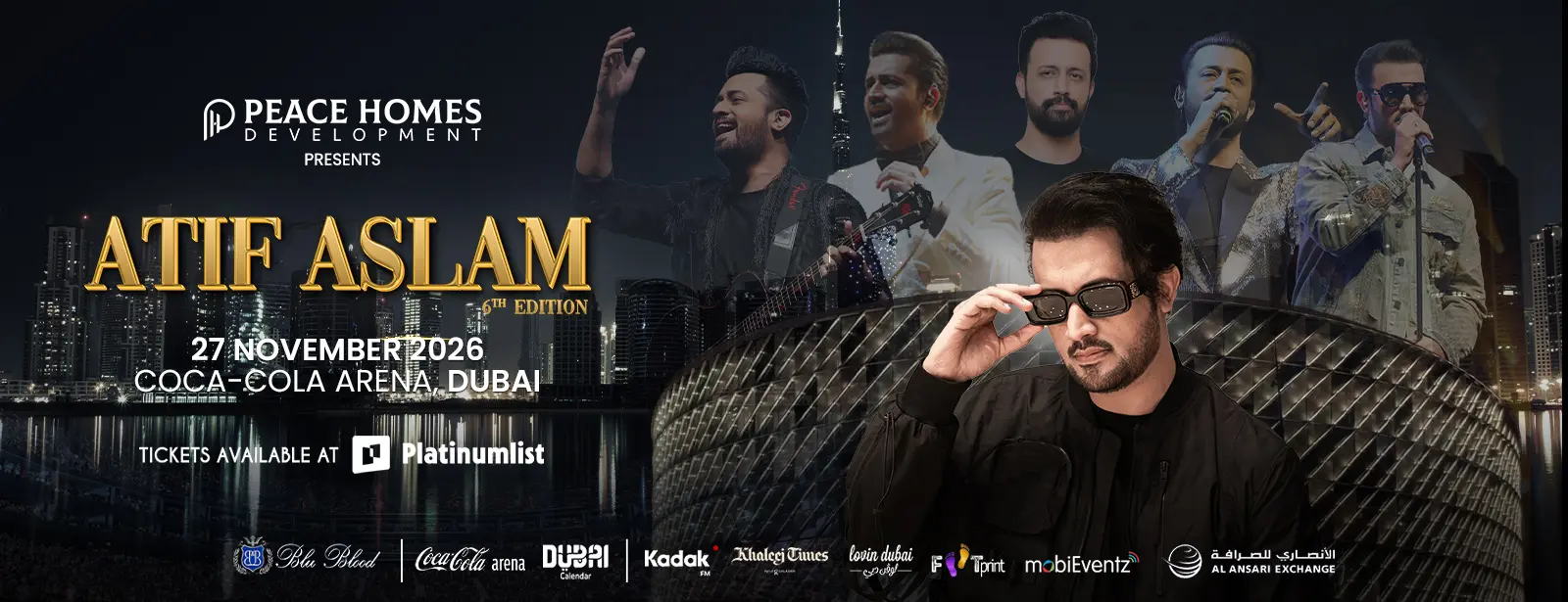 Atif Aslam Live in Dubai - Coming Soon in UAE