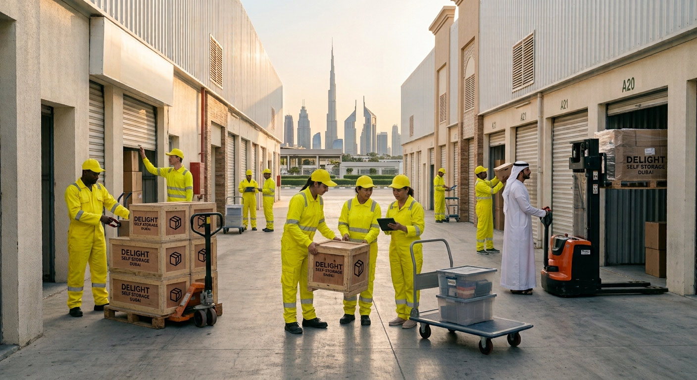 Flexible, Affordable Personal Storage Dubai From Delight Self Storage - Coming Soon in UAE