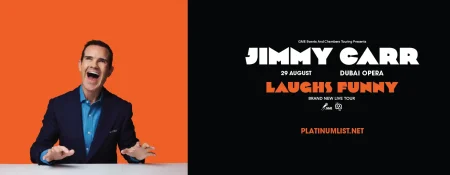 Jimmy Carr ‘Laughs Funny’ Live at Dubai Opera - Coming Soon in UAE