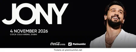 JONY in Dubai / Джони в Дубае - Coming Soon in UAE