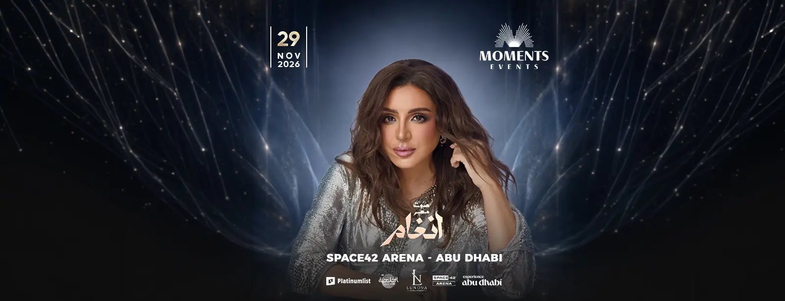 Angham at Space42 Arena, Abu Dhabi - Coming Soon in UAE