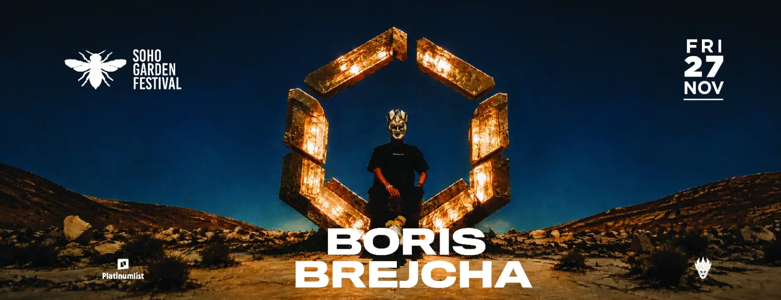 Boris Brejcha at Soho Garden Festival, Dubai - Coming Soon in UAE