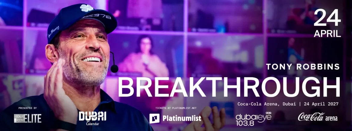  Tony Robbins Breakthrough 2027 in Dubai 