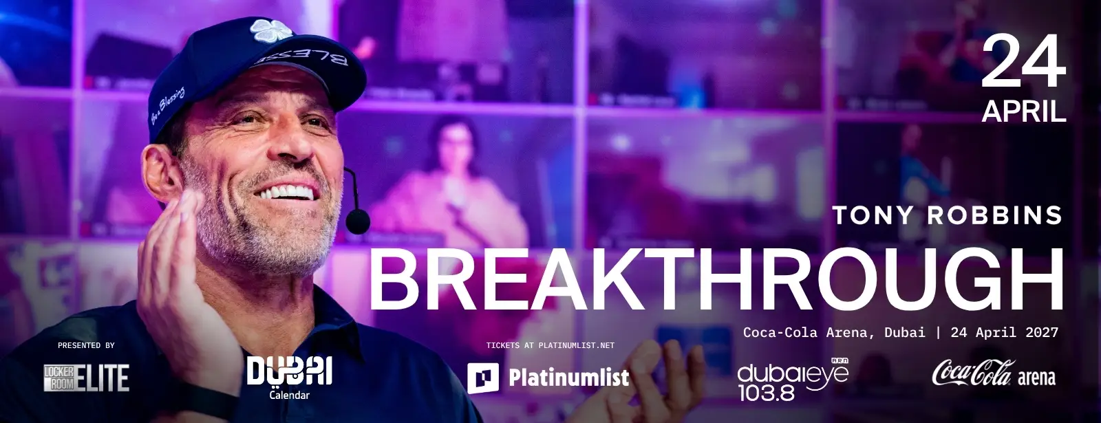 Tony Robbins Breakthrough 2027 in Dubai - Coming Soon in UAE