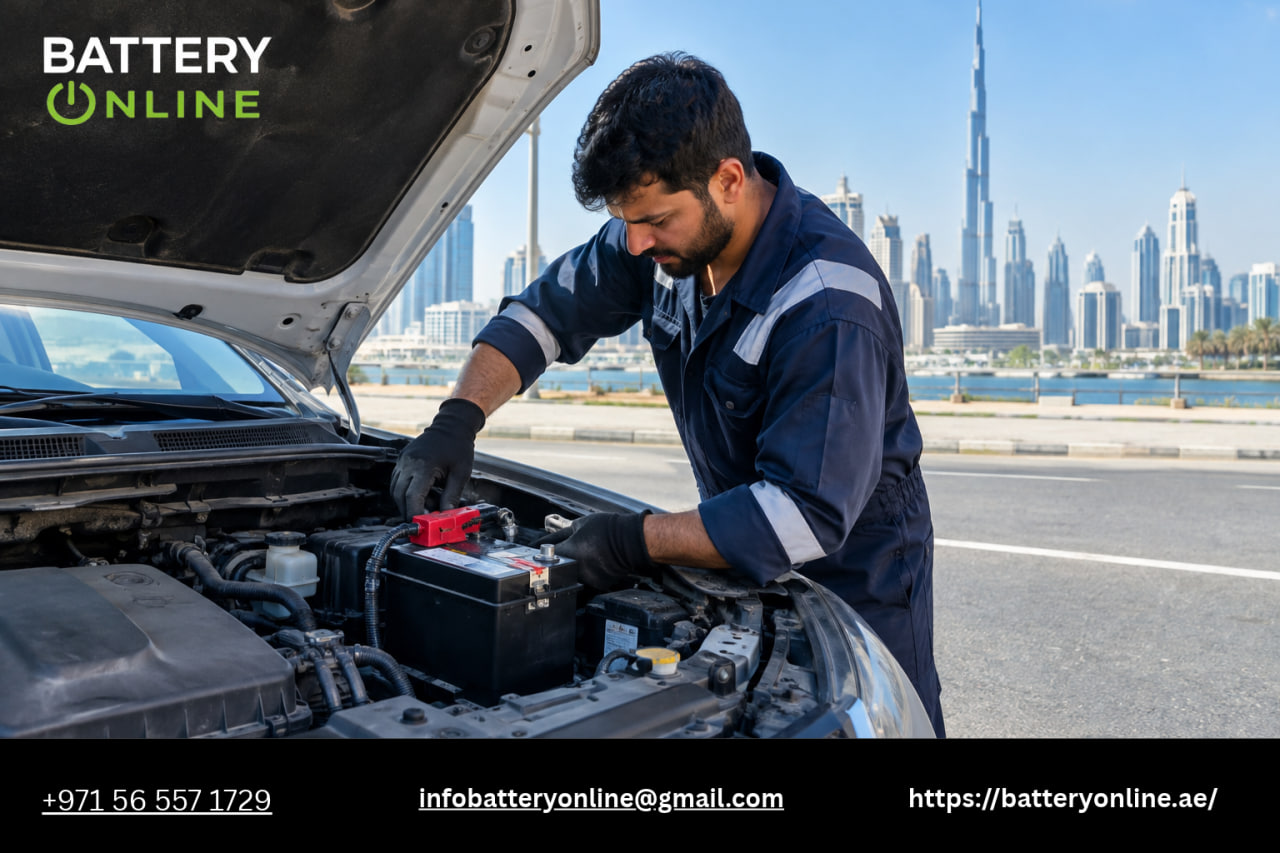 Why Battery Online Is Dubai’s Fastest Battery Rescue Service - Coming Soon in UAE